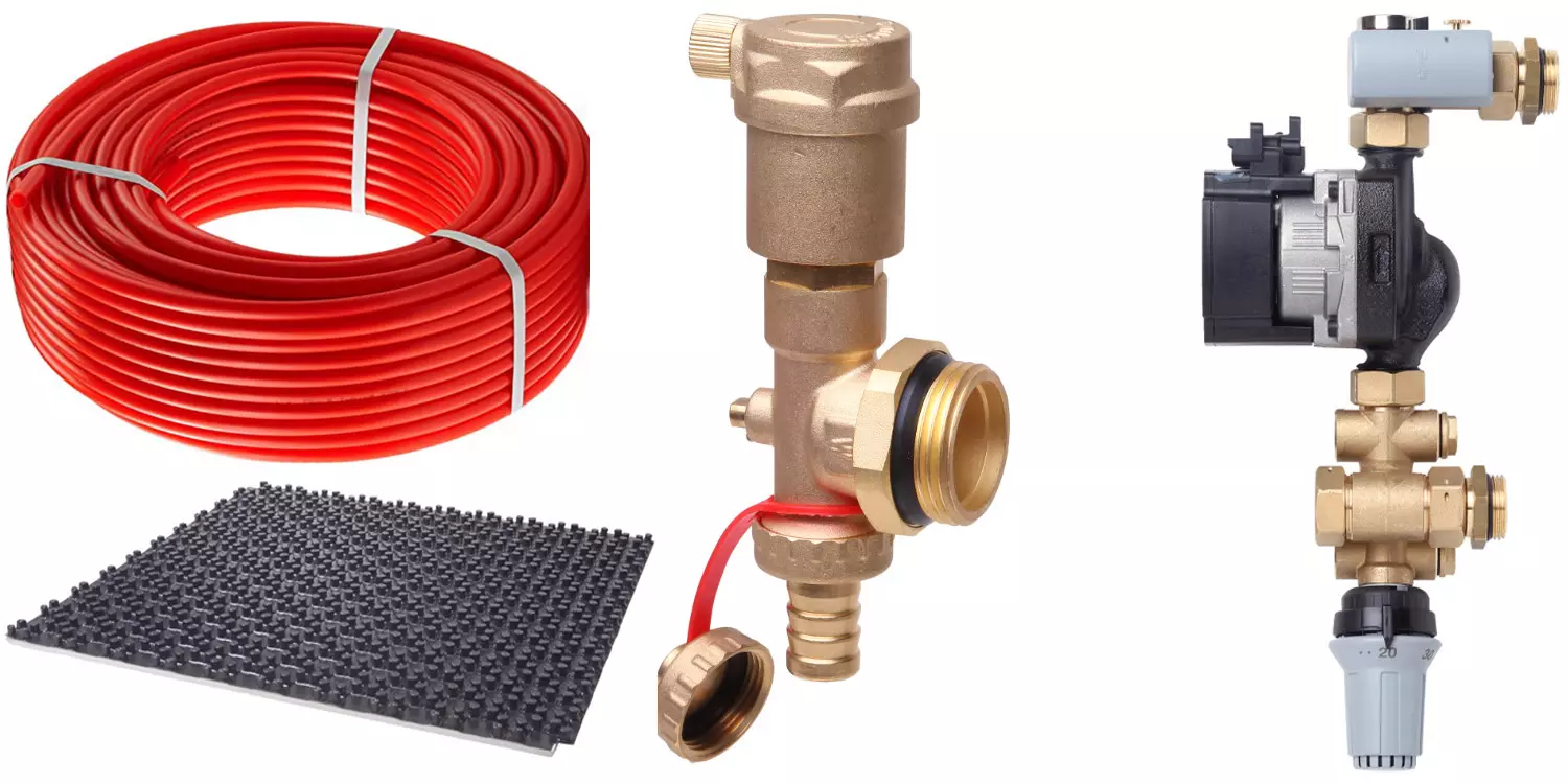 Yerden Isıtma Boru Panel ve Aksesuarları